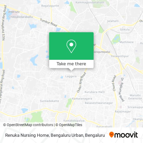 Renuka Nursing Home, Bengaluru Urban map