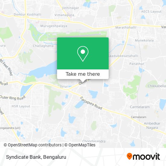 Syndicate Bank map