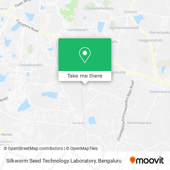 Silkworm Seed Technology Laboratory map