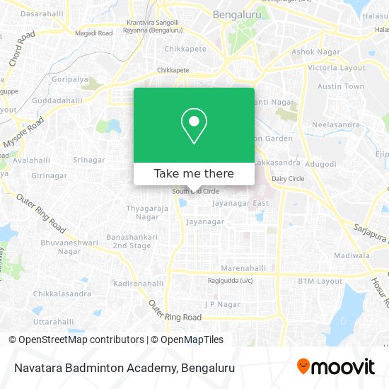 Navatara Badminton Academy map