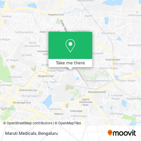 Maruti Medicals map