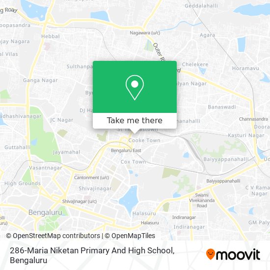286-Maria Niketan Primary And High School map