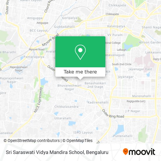 Sri Saraswati Vidya Mandira School map