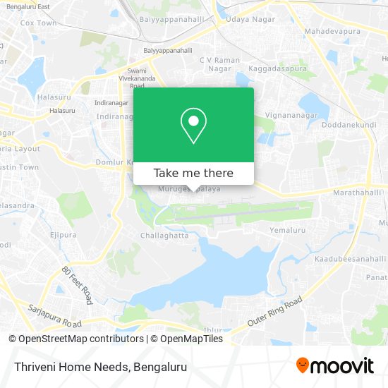 Thriveni Home Needs map