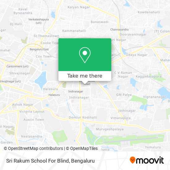 Sri Rakum School For Blind map