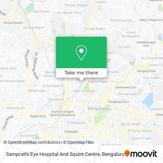 Samprathi Eye Hospital And Squint Centre map