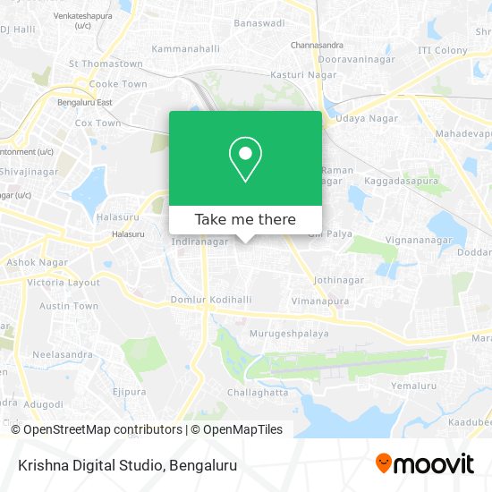 Krishna Digital Studio map