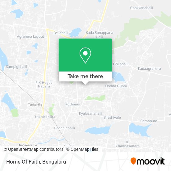 Home Of Faith map