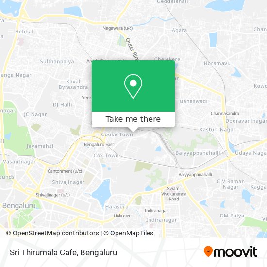 Sri Thirumala Cafe map