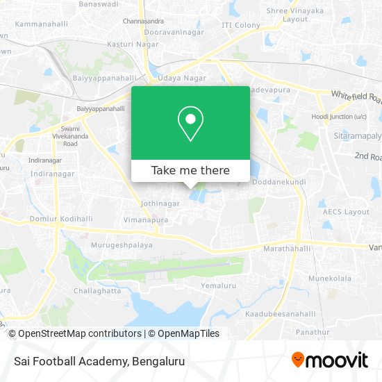 Sai Football Academy map