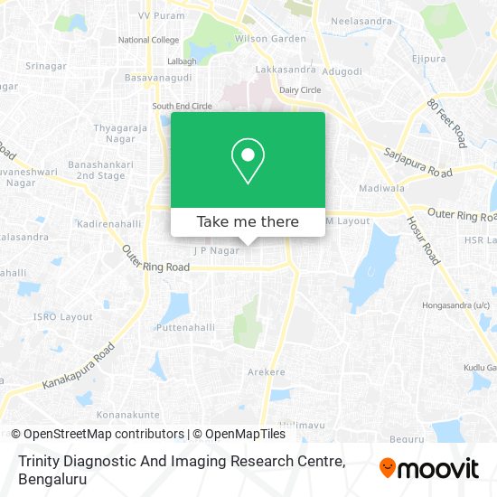 Trinity Diagnostic And Imaging Research Centre map