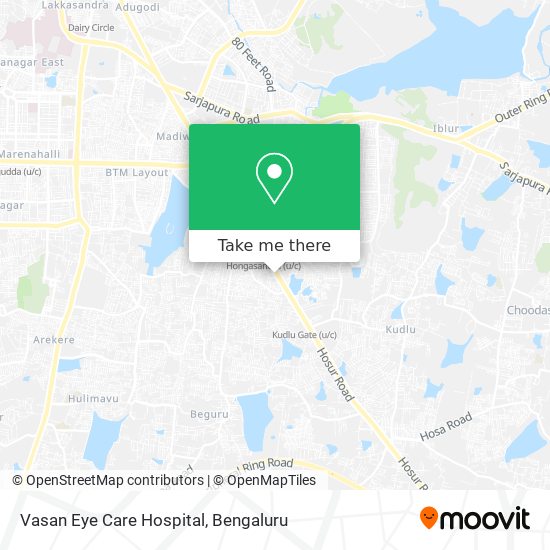 Vasan Eye Care Hospital map