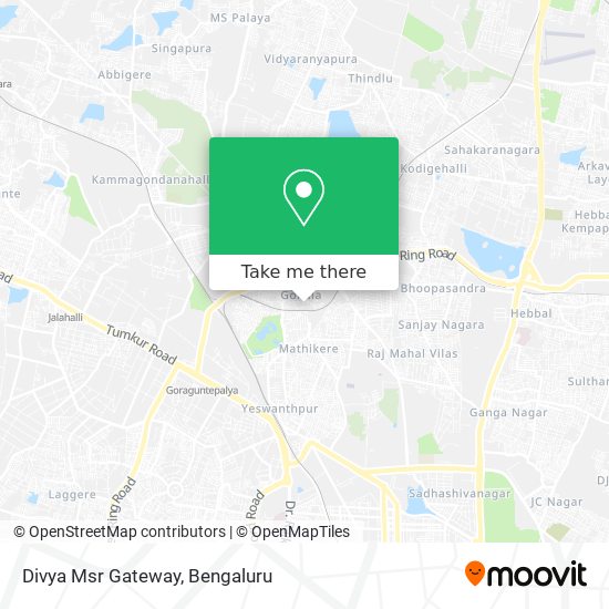 Divya Msr Gateway map