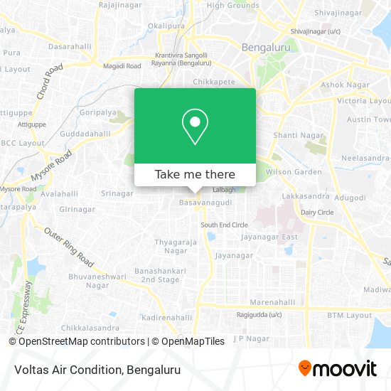 Voltas Air Condition map