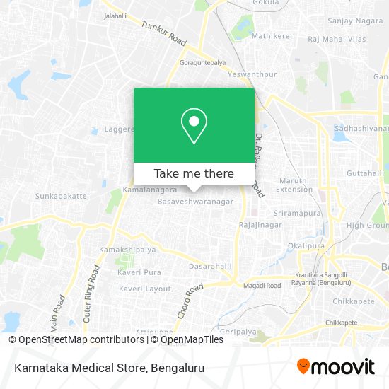 Karnataka Medical Store map