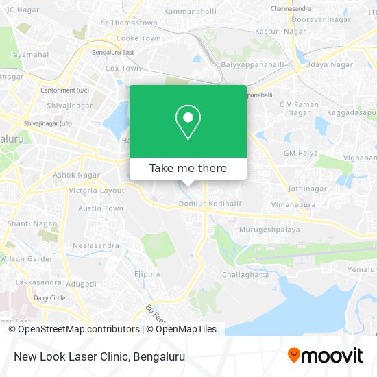 New Look Laser Clinic map