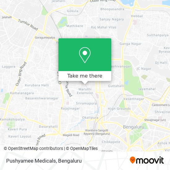 Pushyamee Medicals map