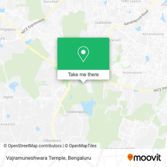 Vajramuneshwara Temple map