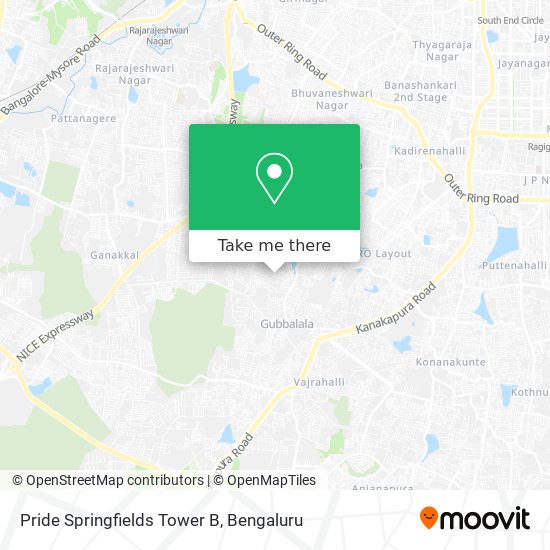 Pride Springfields Tower B map