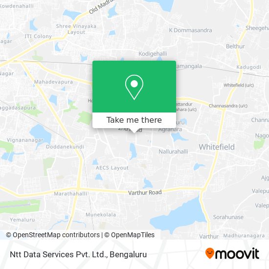 Ntt Data Services Pvt. Ltd. map