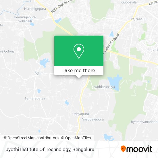 Jyothi Institute Of Technology map