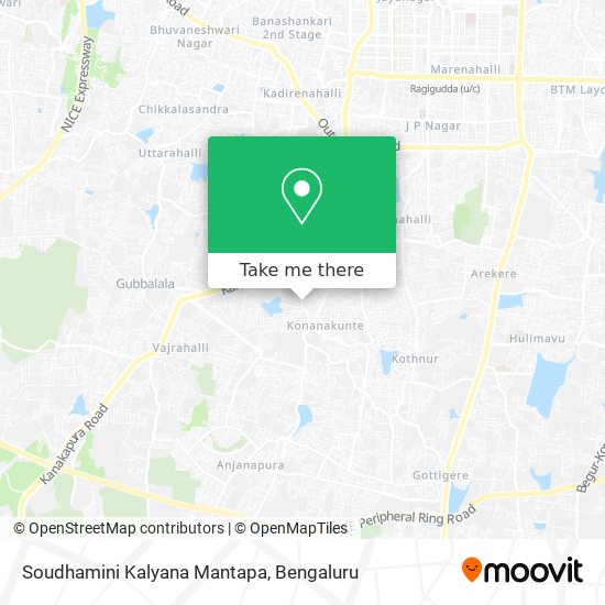 Soudhamini Kalyana Mantapa map