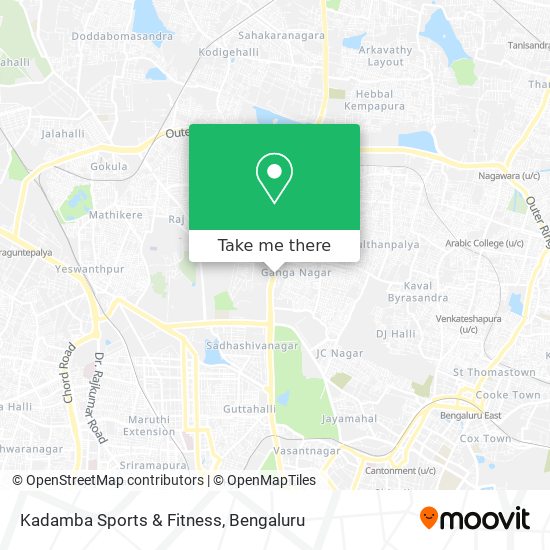 Kadamba Sports & Fitness map
