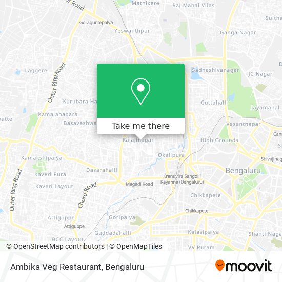 Ambika Veg Restaurant map