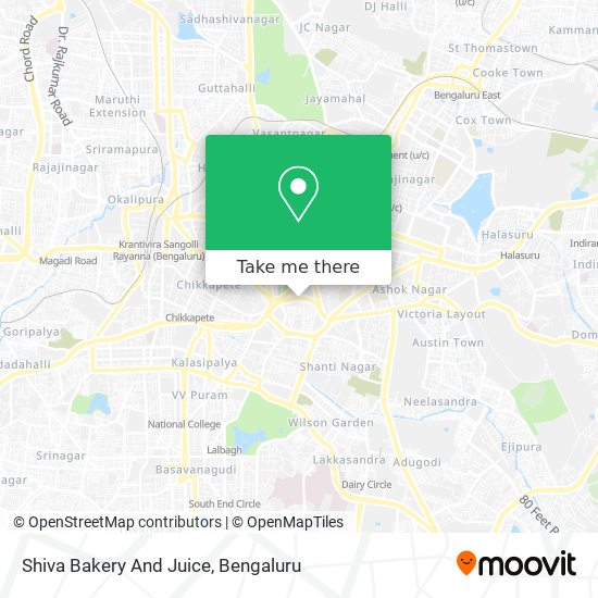 Shiva Bakery And Juice map