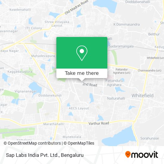 Sap Labs India Pvt. Ltd. map