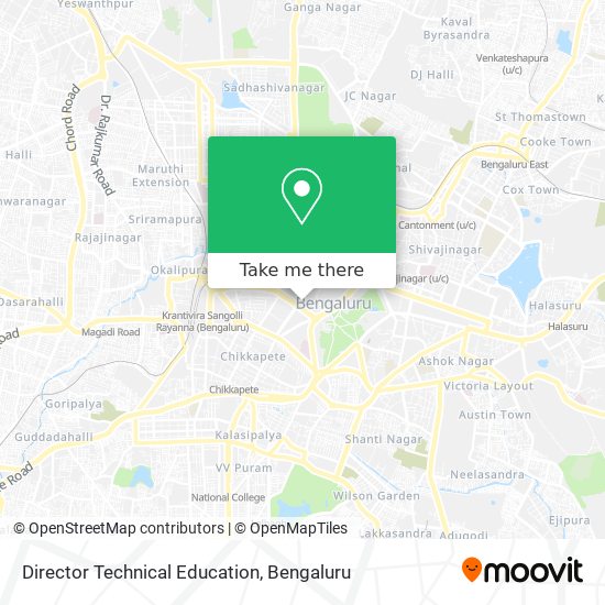 Director Technical Education map