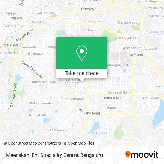 Meenakshi Ent Speciality Centre map