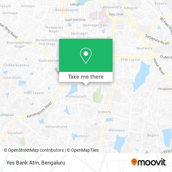 Yes Bank Atm map