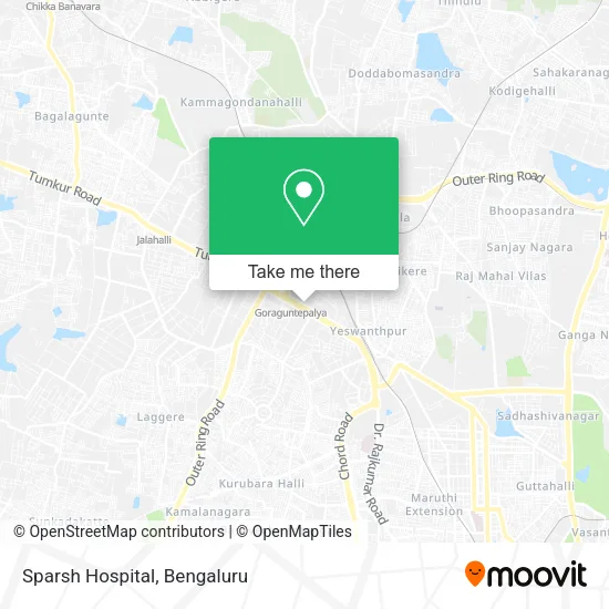 Sparsh Hospital map