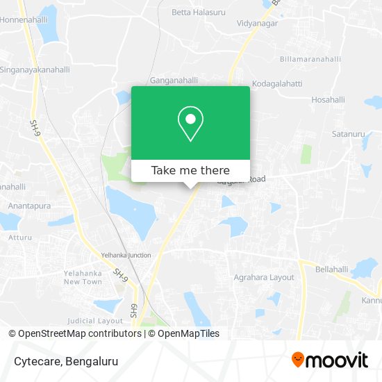 Cytecare map