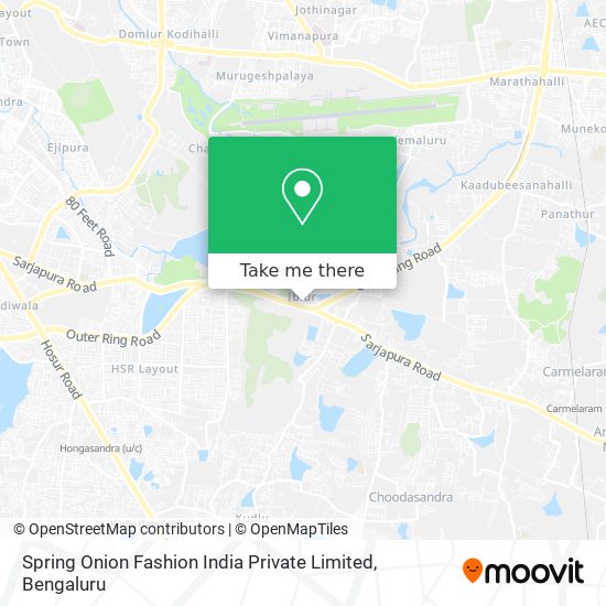 Spring Onion Fashion India Private Limited map