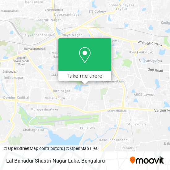 Lal Bahadur Shastri Nagar Lake map