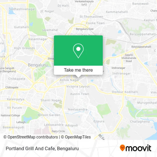 Portland Grill And Cafe map