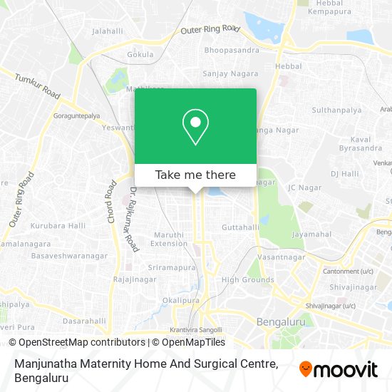 Manjunatha Maternity Home And Surgical Centre map