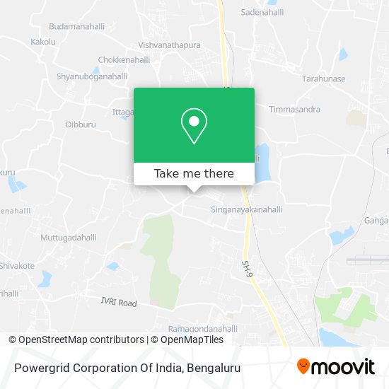 Powergrid Corporation Of India map