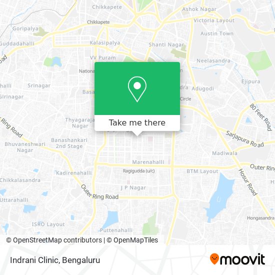 Indrani Clinic map