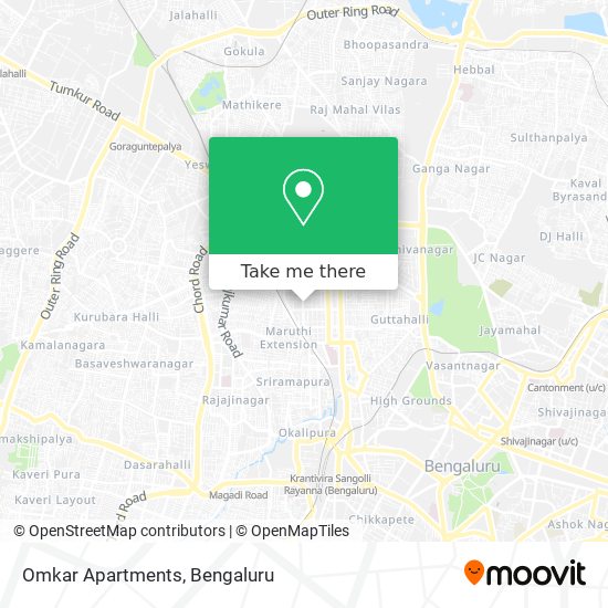 Omkar Apartments map