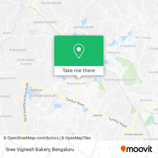 Sree Vignesh Bakery map