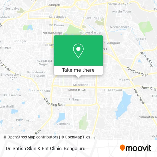Dr. Satish Skin & Ent Clinic map