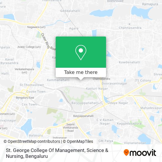 St. George College Of Management, Science & Nursing map
