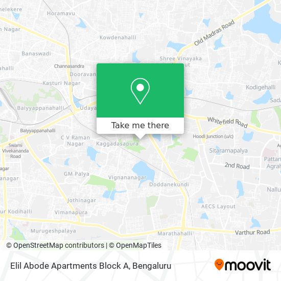 Elil Abode Apartments Block A map