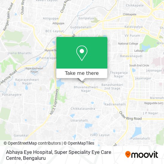 Abhaya Eye Hospital, Super Speciality Eye Care Centre map