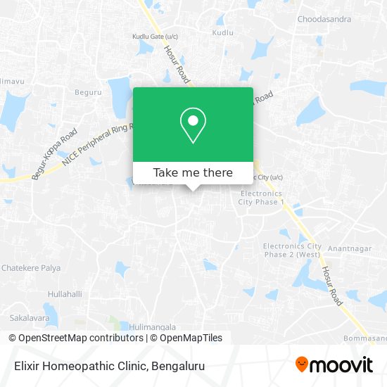 Elixir Homeopathic Clinic map