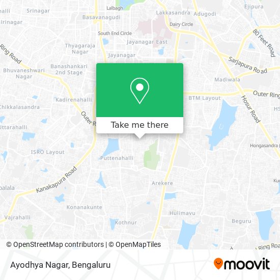 Ayodhya Nagar map