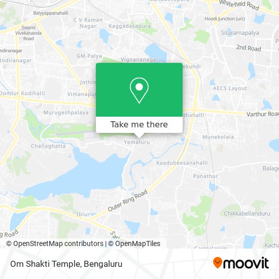 Om Shakti Temple map